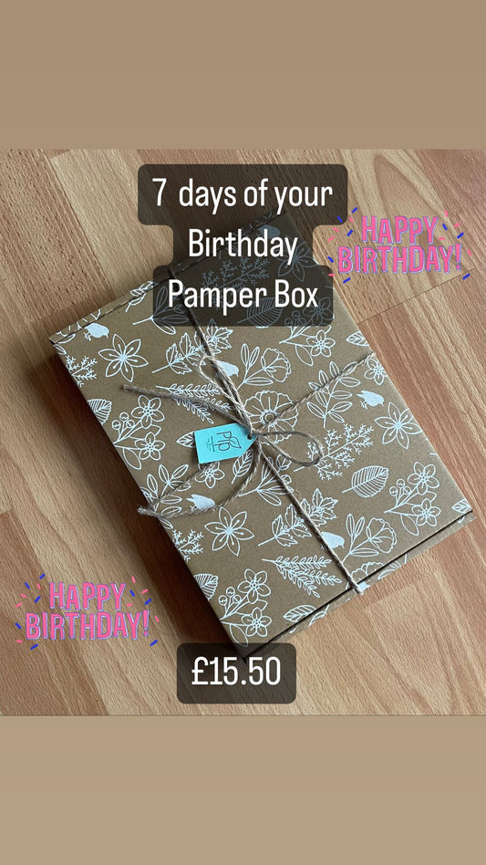 7 Day Birthday Pamper Box