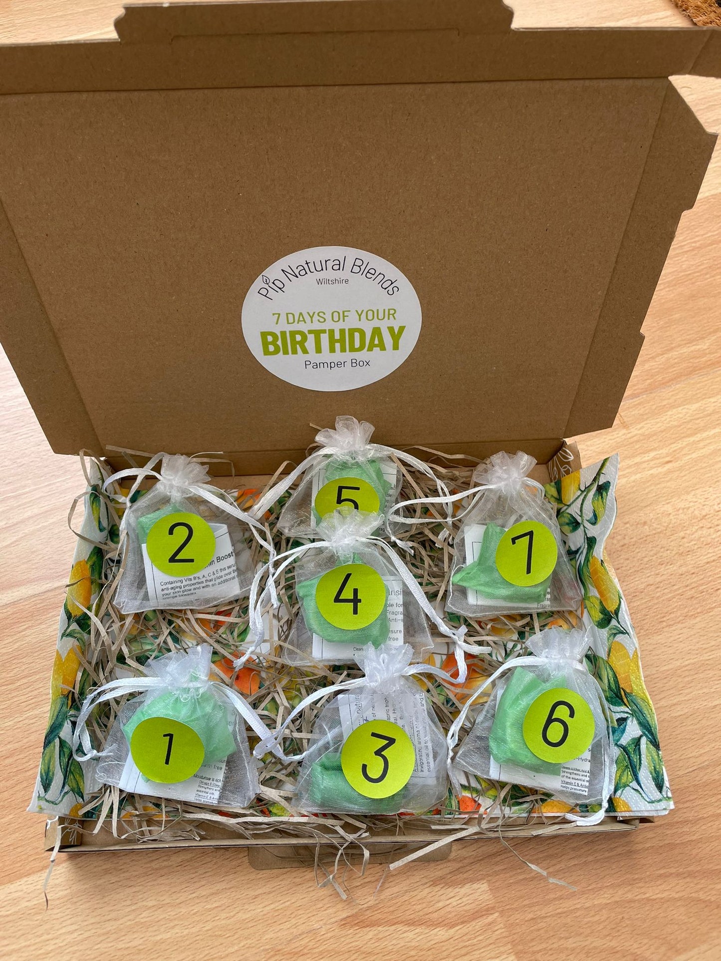 7 Day Birthday Pamper Box