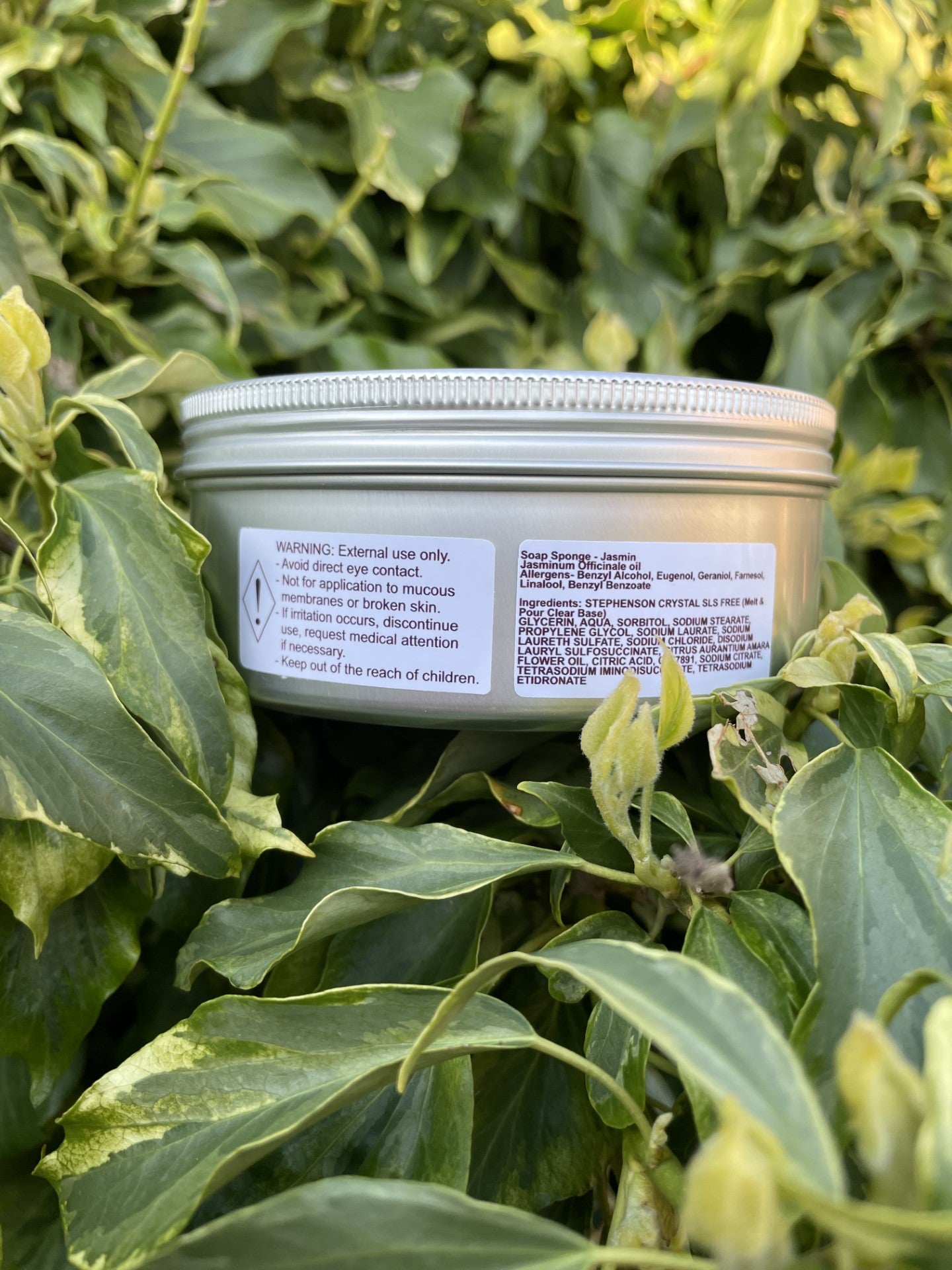 Soap Infused Sponge Collection - Jasmin essential oil