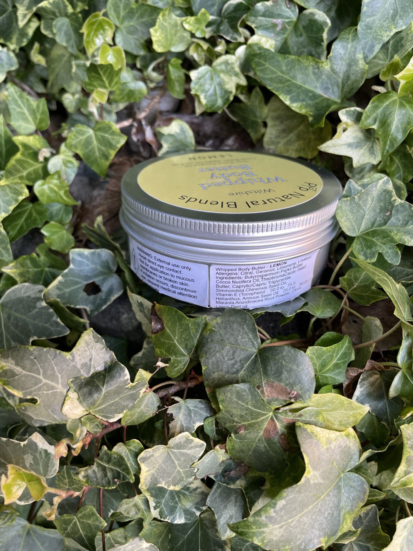 Whipped Body Butter - Lemon essential oil