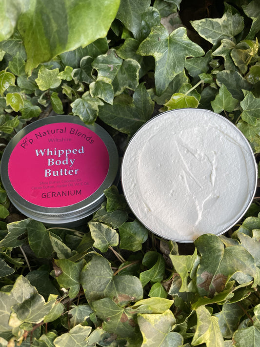 Whipped Body Butter - Geranium essential oil