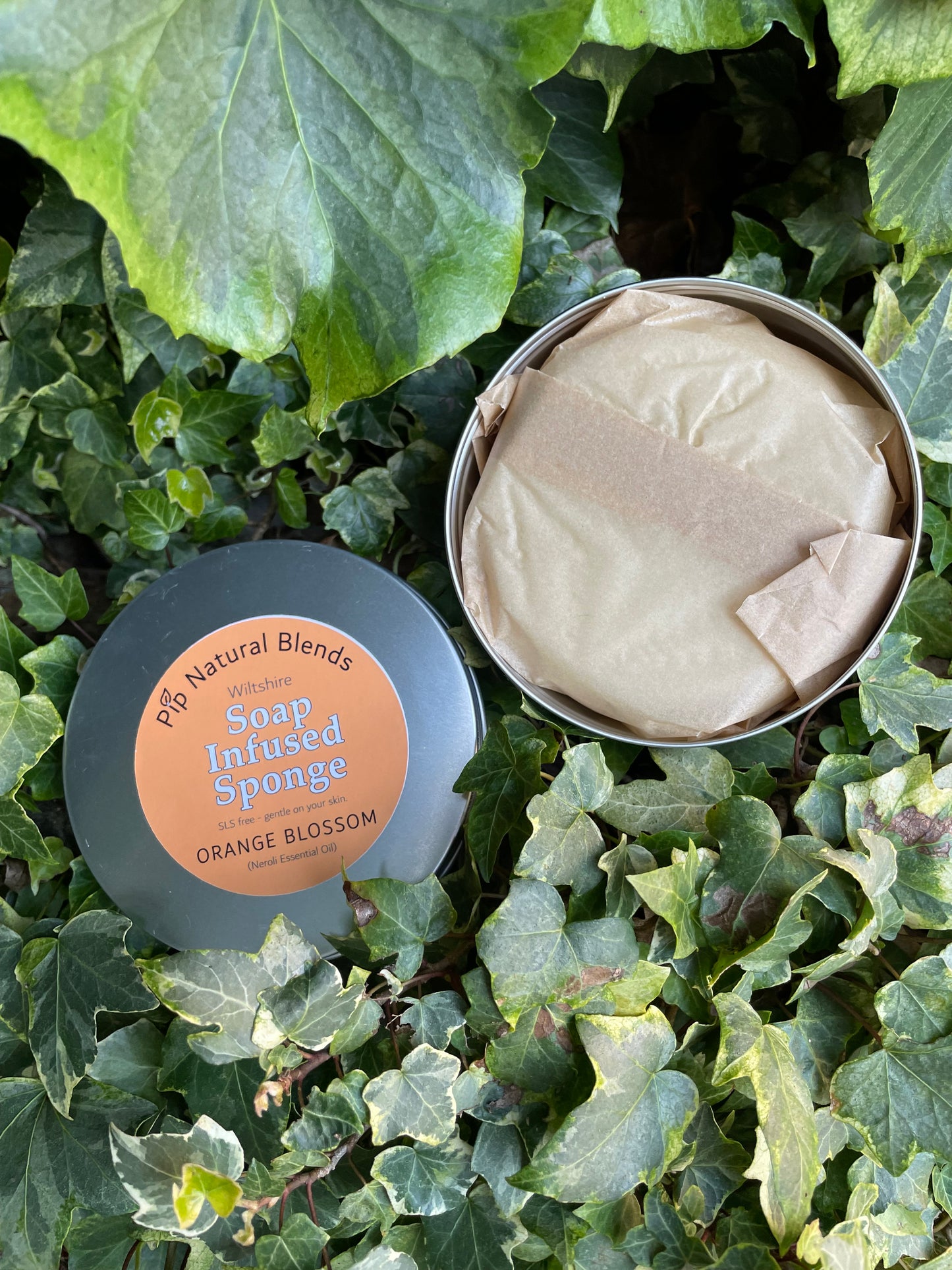 Soap Infused Sponge Collection - Orange Blossom