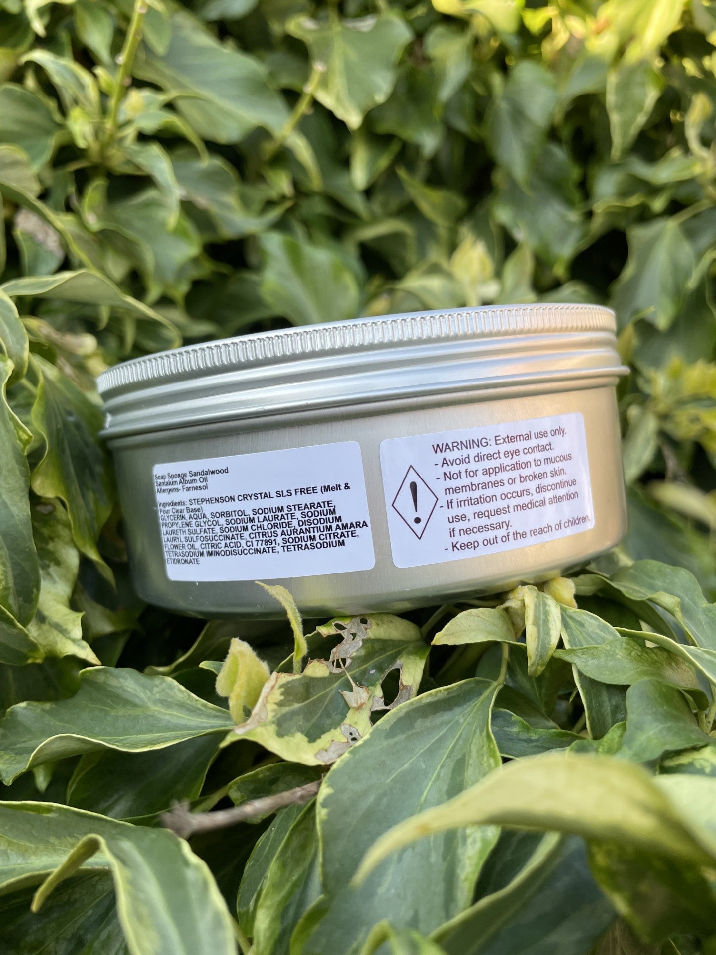 Soap Infused Sponge Collection - Sandalwood essential oil